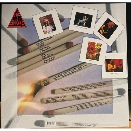 Def Leppard - Pyromania (Half Speed) (0602448680389) виниловая пластинка - фото 4