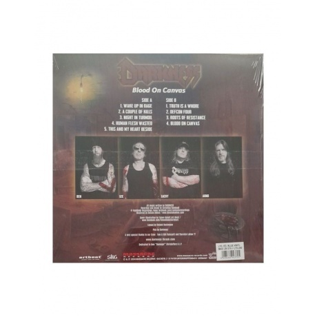 The Darkness - Blood On Canvas (coloured) (4028466943705) виниловая пластинка - фото 3