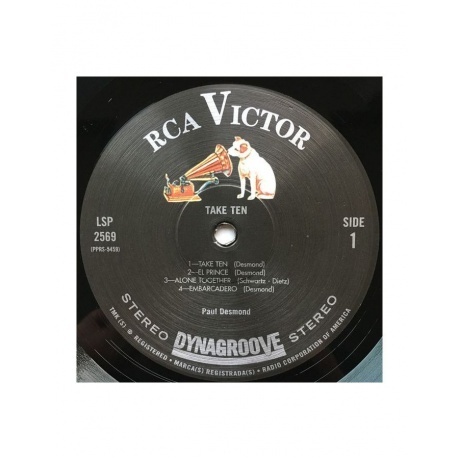 Paul Desmond - Take Ten (Analogue) (4260019712424) виниловая пластинка - фото 3