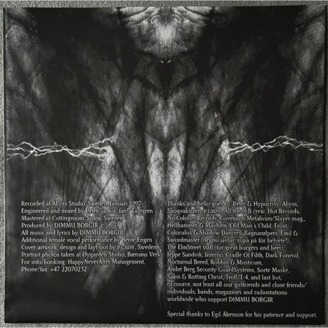 Dimmu Borgir - Enthrone Darkness Triumphant (0727361624712) виниловая пластинка - фото 6