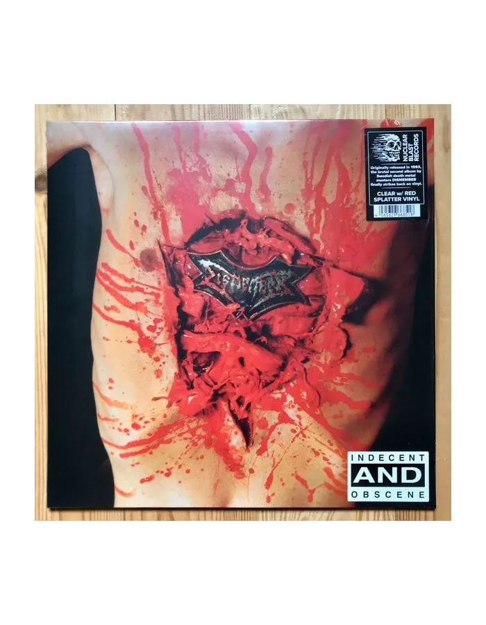 4065629668518, Виниловая пластинка Dismember, Indecent &amp; Obscene (coloured) - фото 2
