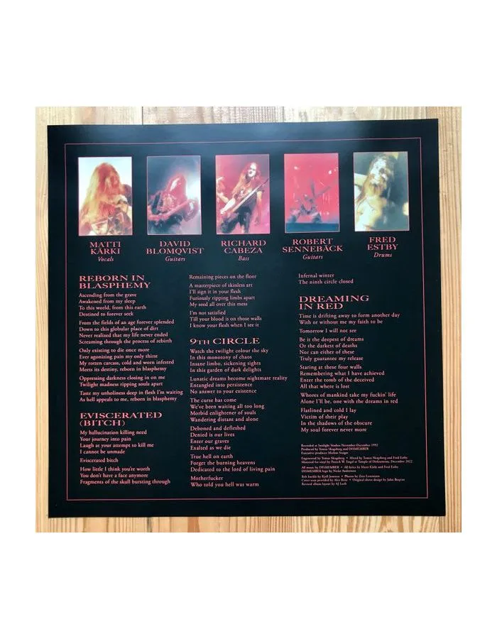 4065629668518, Виниловая пластинка Dismember, Indecent &amp; Obscene (coloured) - фото 6