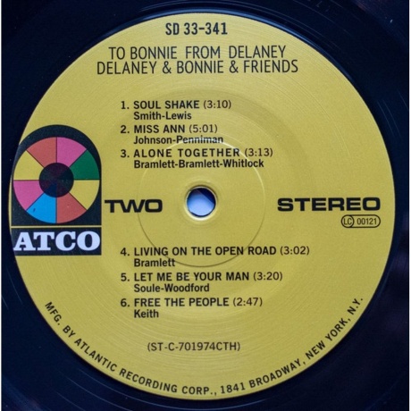 Delaney &amp; Bonnie - To Bonnie From Delaney (Analogue) (4260019715586) виниловая пластинка - фото 5