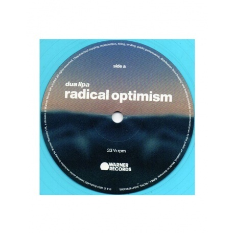 Dua Lipa - Radical Optimism (Curacao Blue) (5054197943386) виниловая пластинка - фото 4