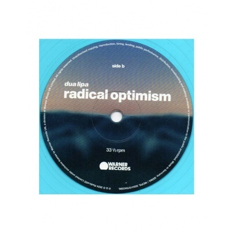 Dua Lipa - Radical Optimism (Curacao Blue) (5054197943386) виниловая пластинка - фото 5