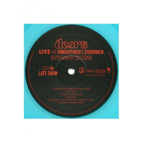0603497827152, Виниловая пластинка Doors, The, Live In Stockholm, 1968 (coloured) - фото 10
