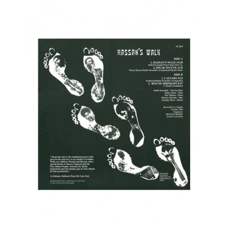 5060149622940, Виниловая пластинка Komolafe, Dadisi, Hassan's Walk (Analogue) - фото 2