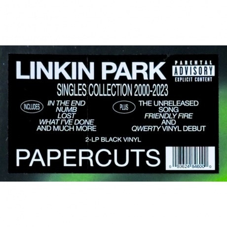 Linkin Park - Papercuts (0093624846000) виниловая пластинка - фото 2