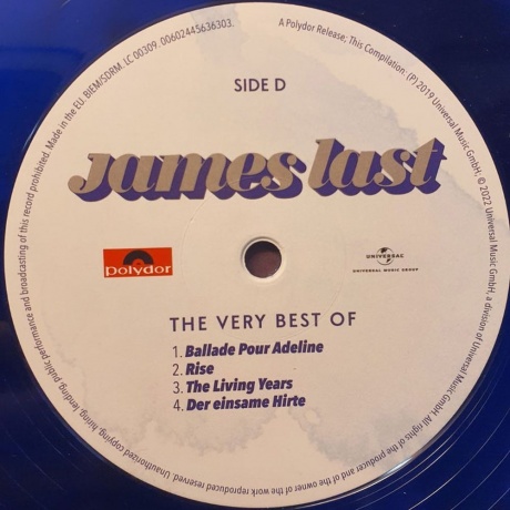 James Last - The Very Best Of (coloured) (0602445636280) виниловая пластинка - фото 5