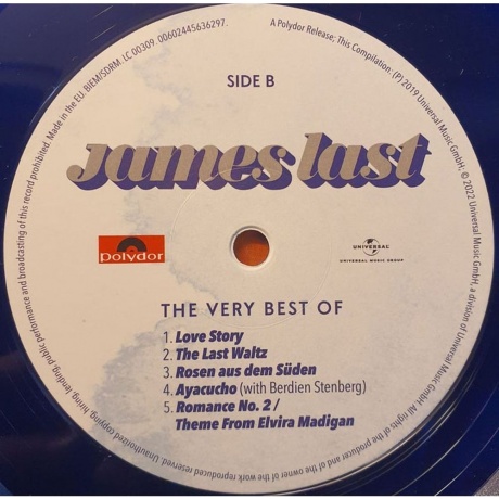 James Last - The Very Best Of (coloured) (0602445636280) виниловая пластинка - фото 6