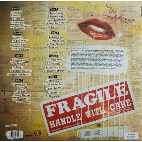 Madonna - Celebration (The Ultimate Hits Collection) (Repress) (0093624972938) виниловая пластинка - фото 17