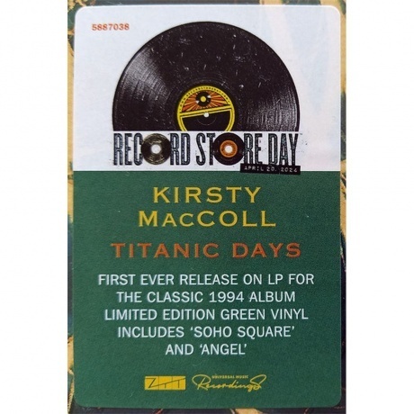 Kirsty MacColl - Titanic Days (coloured) (0602458870381) виниловая пластинка - фото 8