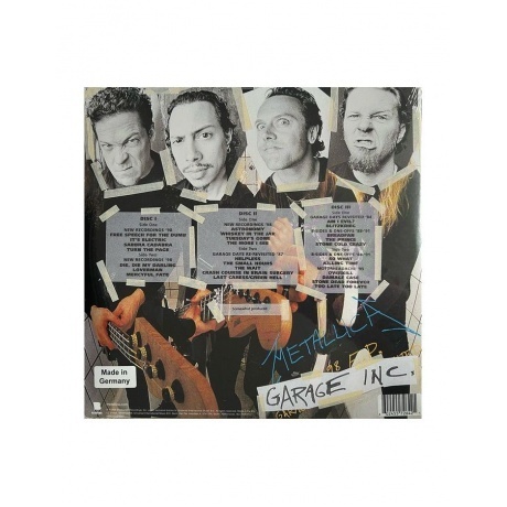 Metallica - Garage Inc. (coloured) (0602455726421) виниловая пластинка - фото 2