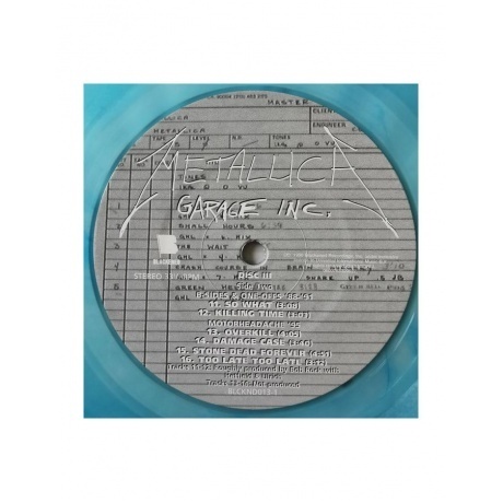 Metallica - Garage Inc. (coloured) (0602455726421) виниловая пластинка - фото 14