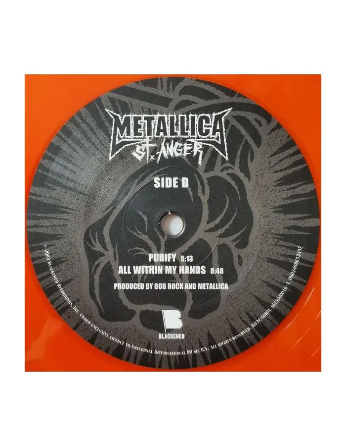0602455726629, Виниловая пластинка Metallica, St. Anger (coloured) - фото 10