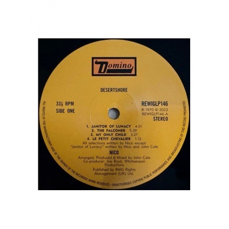 Nico - Desertshore (0887830014618) виниловая пластинка - фото 7