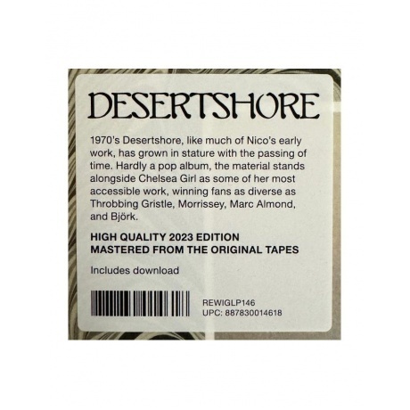 Nico - Desertshore (0887830014618) виниловая пластинка - фото 9