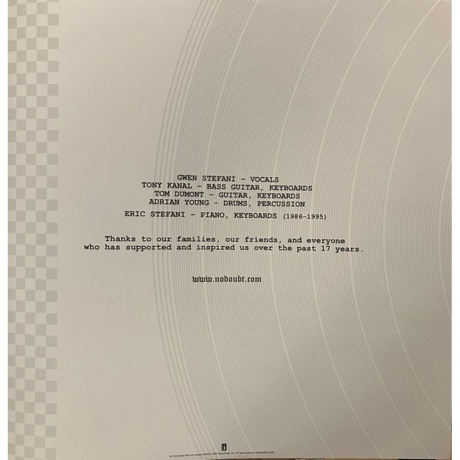 No Doubt - The Singles 1992 - 2003 (0602465213492) виниловая пластинка - фото 18