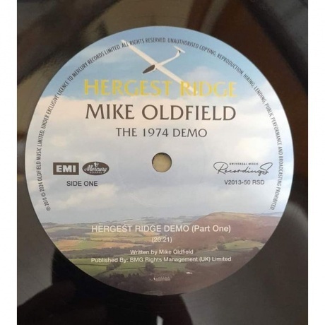 Mike Oldfield - Hergest Ridge 1974 Demo (0602458779868) виниловая пластинка - фото 2