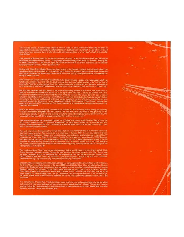 5061017251187, Виниловая пластинка Orbital, Orbital (Green Album) - фото 2