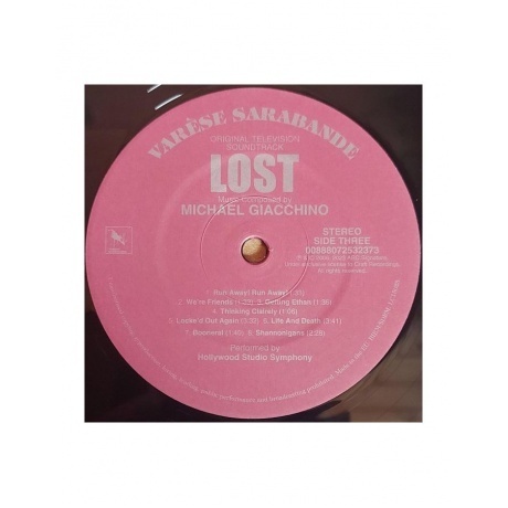 OST - LOST (Michael Giacchino) (0888072532342) виниловая пластинка - фото 7