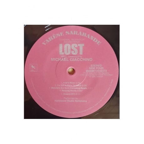 OST - LOST (Michael Giacchino) (0888072532342) виниловая пластинка - фото 8