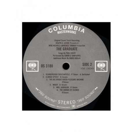 OST - The Graduate (Simon &amp; Garfunkel) (Analogue) (4260019713063) виниловая пластинка - фото 4
