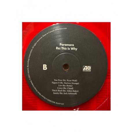 0075678611599, Виниловая пластинка Paramore, Re: This Is Why (Remix + Standard) (coloured) - фото 5