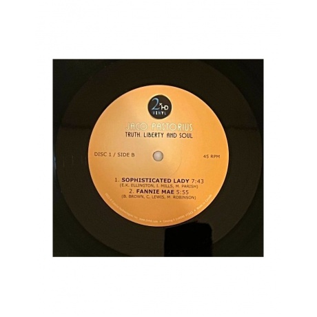 0762765868881, Виниловая пластинка Pastorius, Jaco, Truth, Liberty &amp; Soul (Audiophile Edition) - фото 10