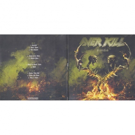 Overkill - Scorched (coloured) (4065629695743) виниловая пластинка - фото 4