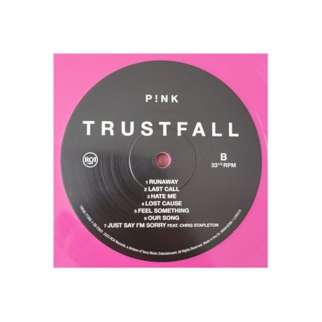 0196587726614, Виниловая пластинка Pink, Trustfall (coloured) - фото 5