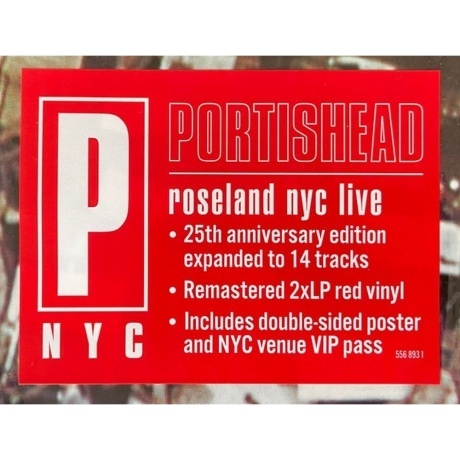 Portishead - Roseland NYC Live (coloured) (0602455689313) виниловая пластинка - фото 8