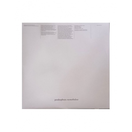 Pet Shop Boys - Nonetheless (5054197903540) виниловая пластинка - фото 6