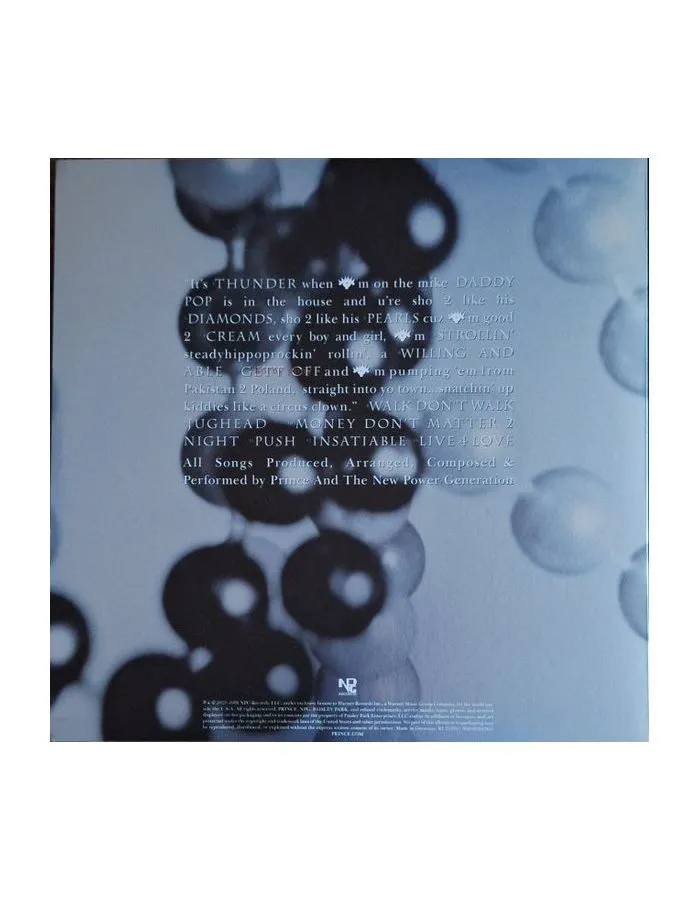 0603497843817, Виниловая пластинка Prince, Diamonds And Pearls - фото 2