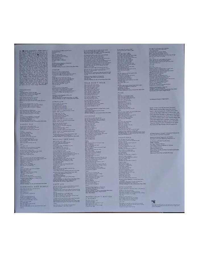 0603497843817, Виниловая пластинка Prince, Diamonds And Pearls - фото 4