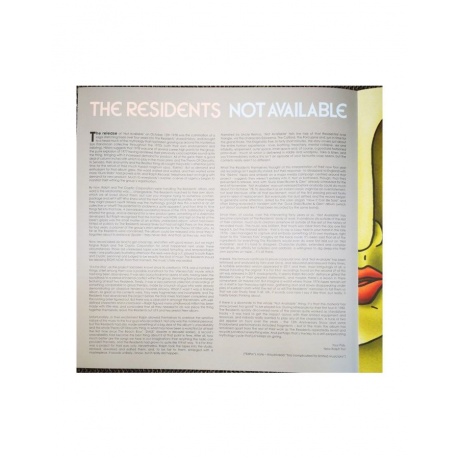 5013929360716, Виниловая пластинка Residents, The, Not Available - фото 4