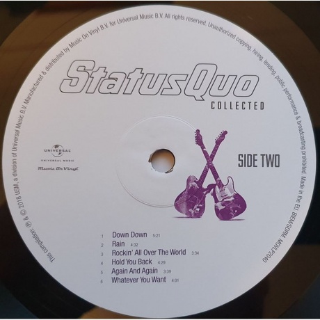 Status Quo - Collected (8719262006195) виниловая пластинка - фото 6