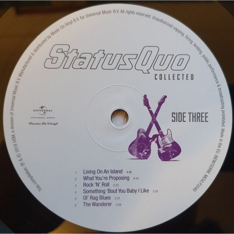 Status Quo - Collected (8719262006195) виниловая пластинка - фото 7