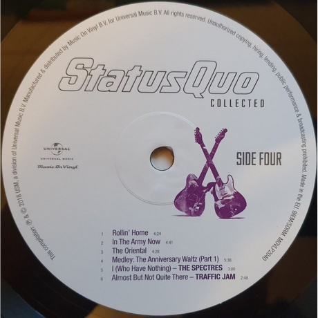 Status Quo - Collected (8719262006195) виниловая пластинка - фото 8