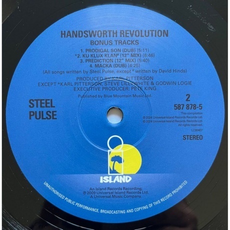 Steel Pulse - Handsworth Revolution (0602458787825) виниловая пластинка - фото 12