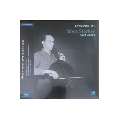 Janos Starker - Live In Paris 1983 (Analogue) (8809300905419) ви...