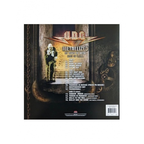 U.D.O. - Metallized (coloured) (0884860572217) виниловая пластинка - фото 4