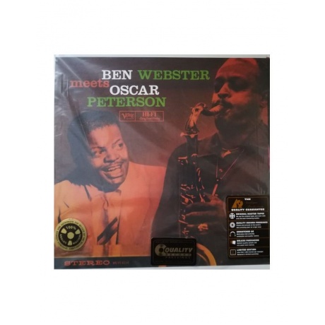 

0753088611414, Webster, Ben; Peterson, Oscar, Meets Oscar Peterson (Analogue) виниловая пластинка