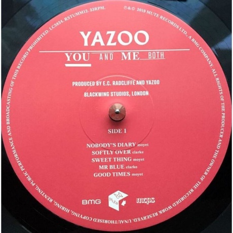 Yazoo - You And Me Both (4050538372311) виниловая пластинка - фото 3