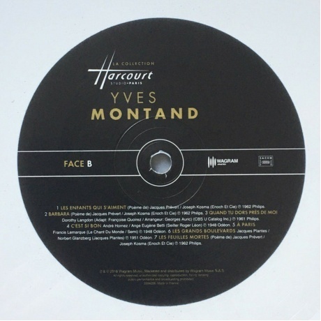 3596973560261, Montand, Yves, La Collection Harcourt (coloured) виниловая пластинка - фото 6