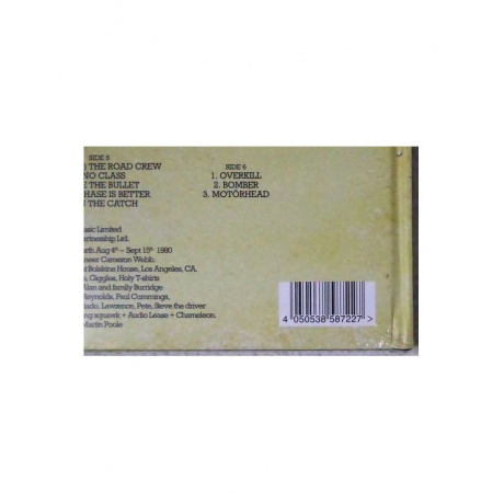 4050538587227, Виниловая пластинка Motorhead, Ace Of Spades - deluxe - фото 11