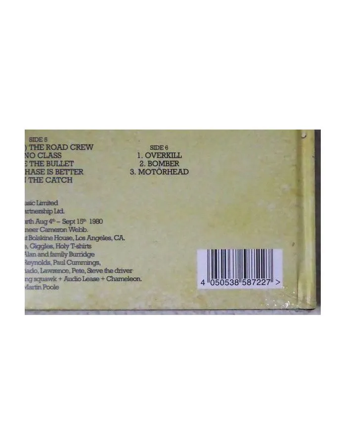 4050538587227, Виниловая пластинка Motorhead, Ace Of Spades - deluxe - фото 11