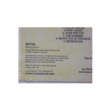 4050538587227, Виниловая пластинка Motorhead, Ace Of Spades - deluxe - фото 13