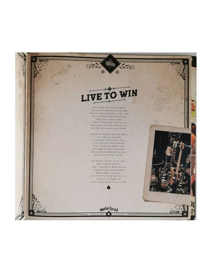 4050538587227, Виниловая пластинка Motorhead, Ace Of Spades - deluxe - фото 24