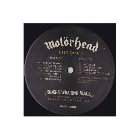 4050538587227, Виниловая пластинка Motorhead, Ace Of Spades - deluxe - фото 7